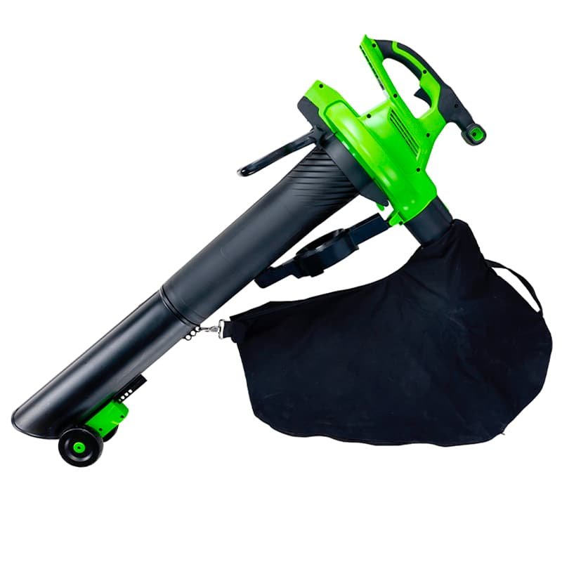 Воздуходувка аккумуляторная GREENWORKS GD40BVII, 40В, 102.8м/с, расход воздуха 860м3/ч, без АКБ и ЗУ
