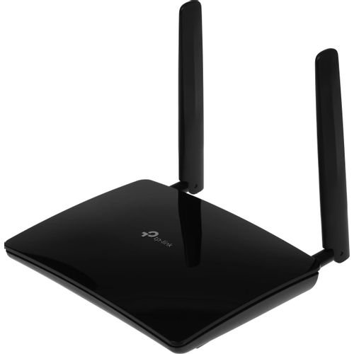 Wi-Fi роутер TP-LINK Archer MR400, Wi-Fi 5, AC1200, 2.4/5ГГц, 3 LAN, 1 WAN/LAN, черный