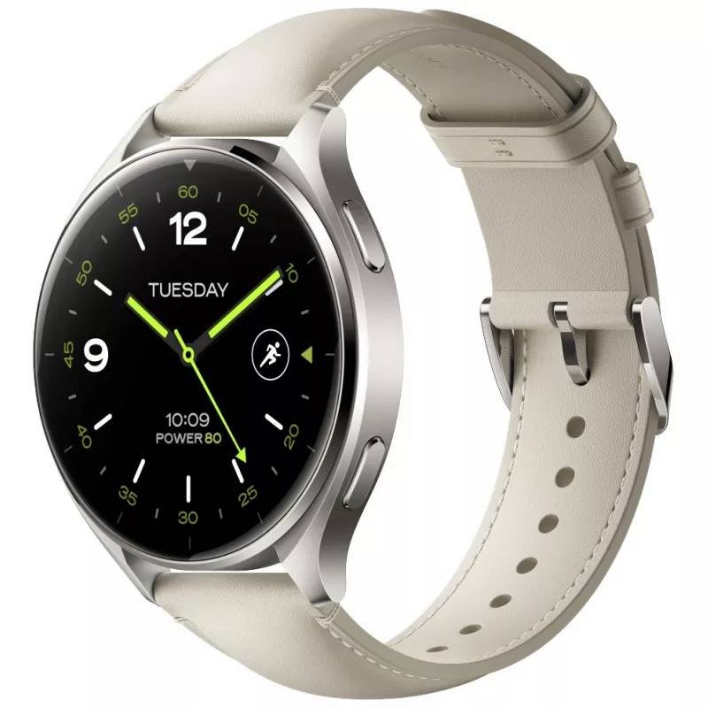 Xiaomi Watch 2 GPS (корпус - серый титан, ремешок - белый)